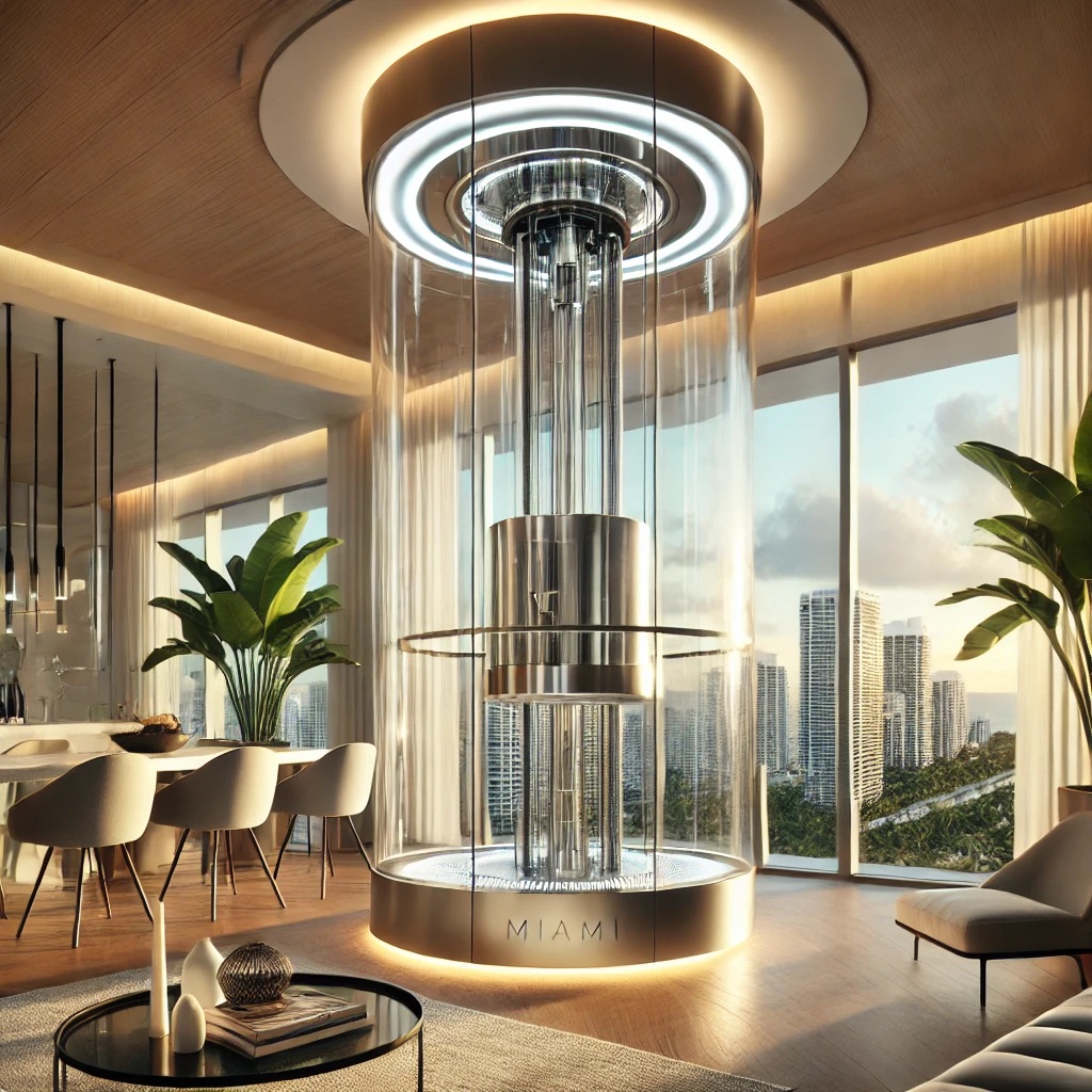 Pneumatic Residential Elevator Miami